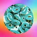 Sour Blueberry Rings -100g